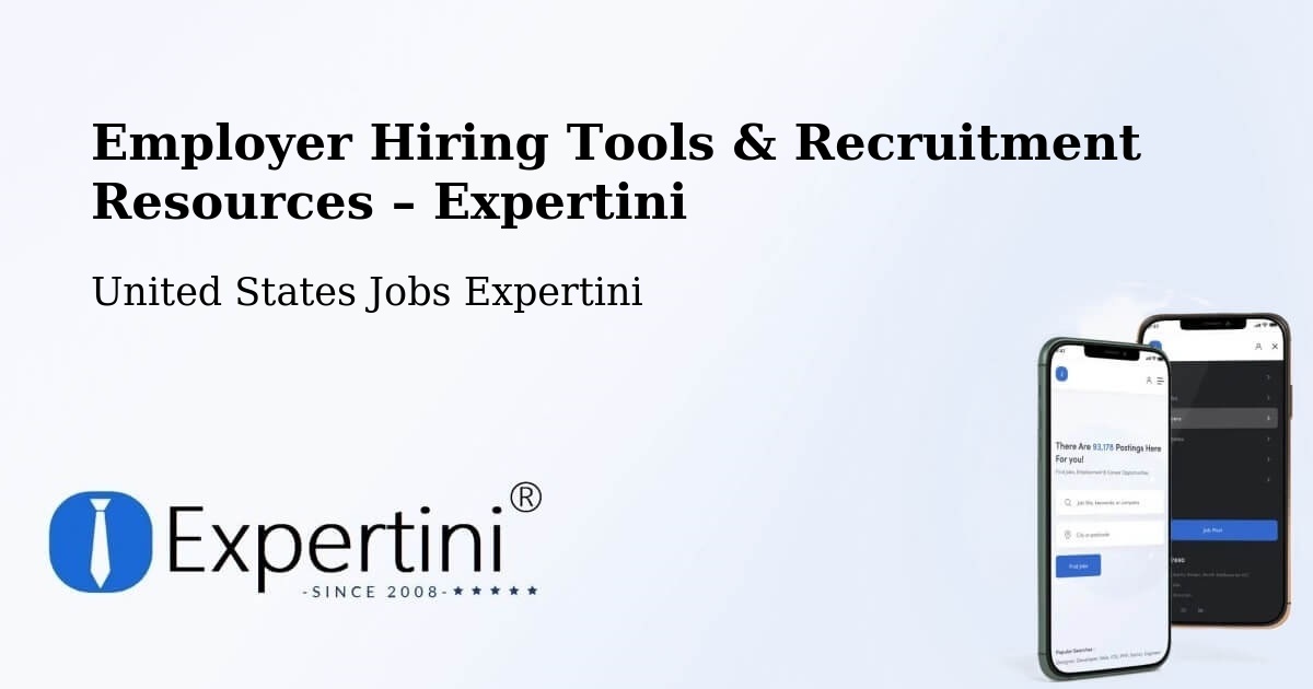 Employer Hiring Tools & Recruitment Resources – Oakbrook - Oakbrook, United States Jobs Expertini